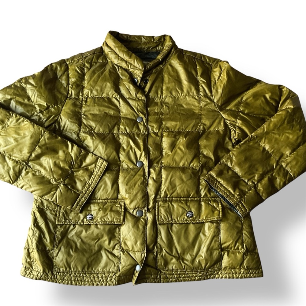 Vintage Womens Eddie Bauer Goose EB550 Fill Power Down Quilted Puffer Jacket L P